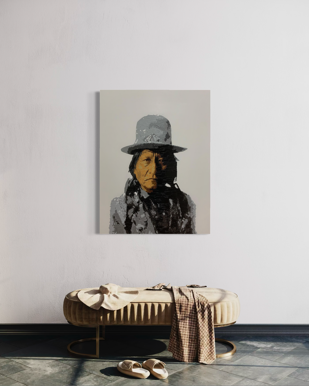 Buffalo Who Sits Down | Limited Edition Print