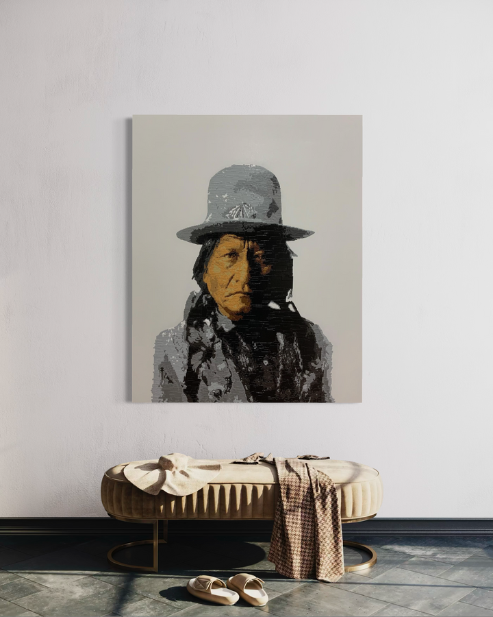 Buffalo Who Sits Down | Limited Edition Print