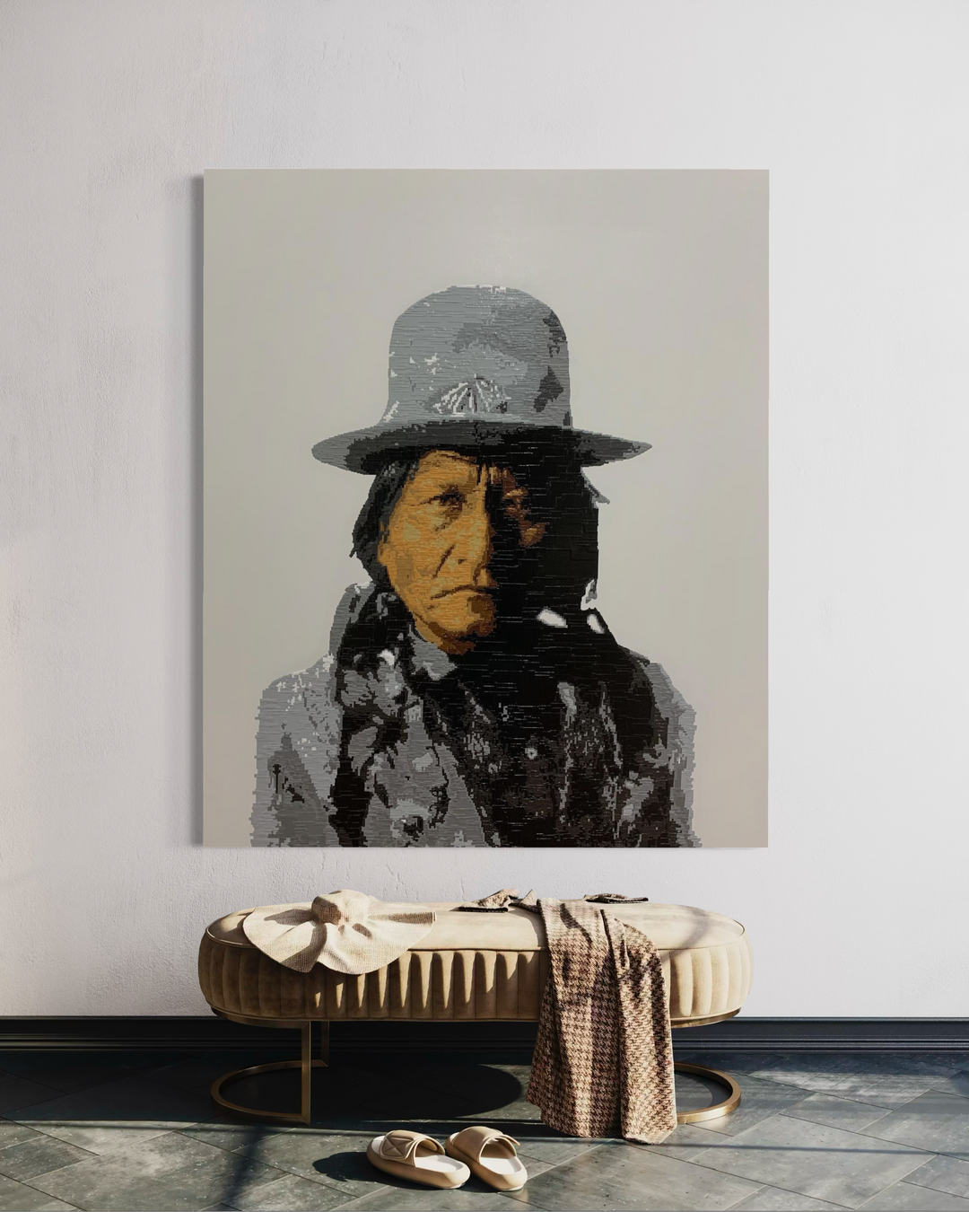 Buffalo Who Sits Down | Limited Edition Print