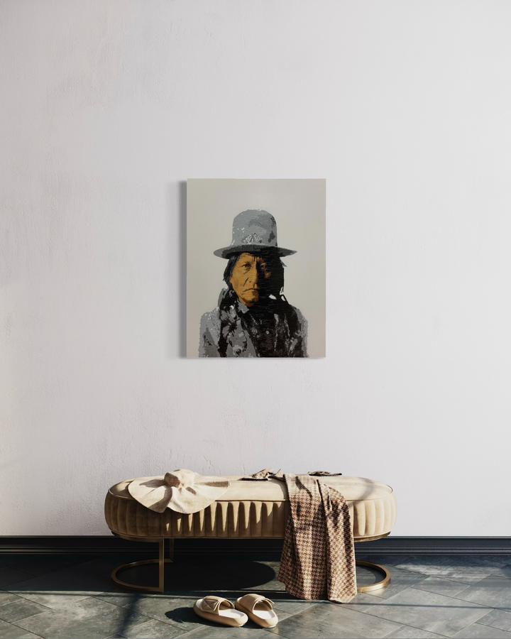 Buffalo Who Sits Down | Limited Edition Print