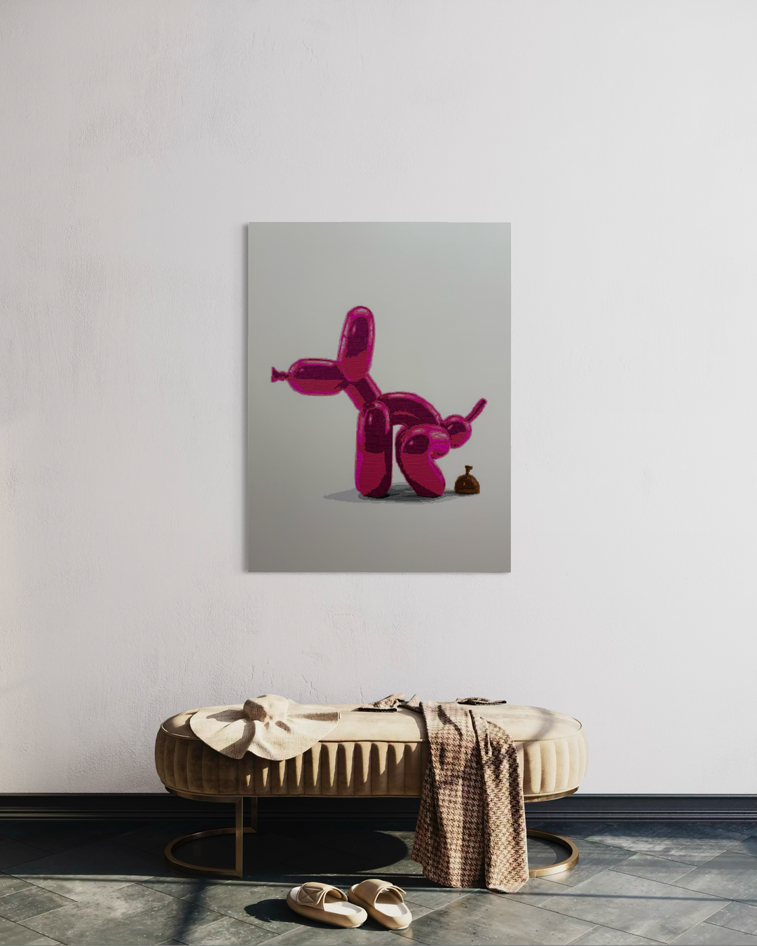 Ze Pink Poo-dle | Limited Edition Print