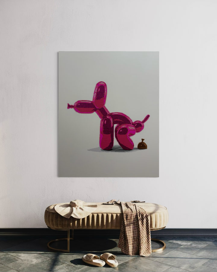 Ze Pink Poo-dle | Limited Edition Print