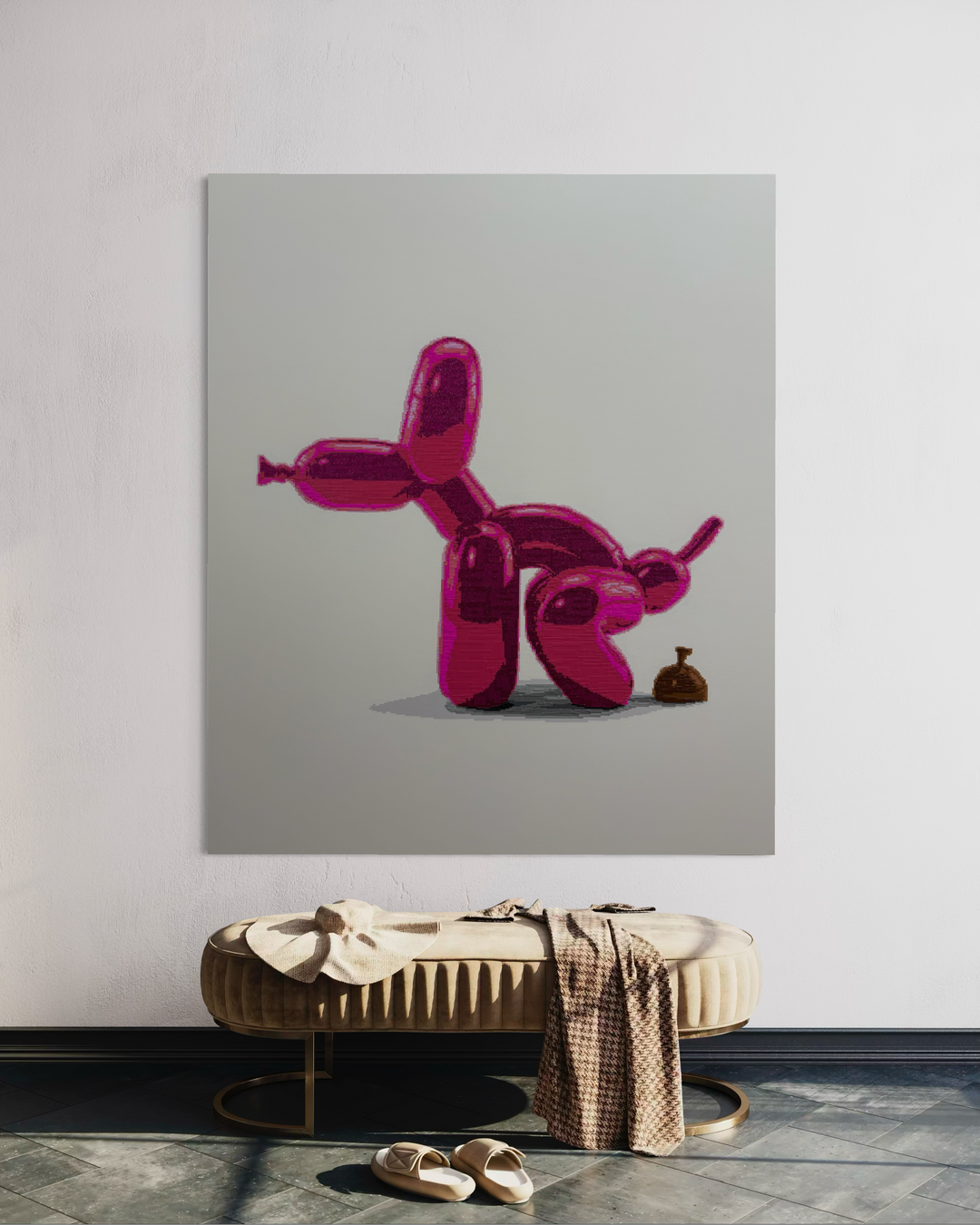 Ze Pink Poo-dle | Limited Edition Print