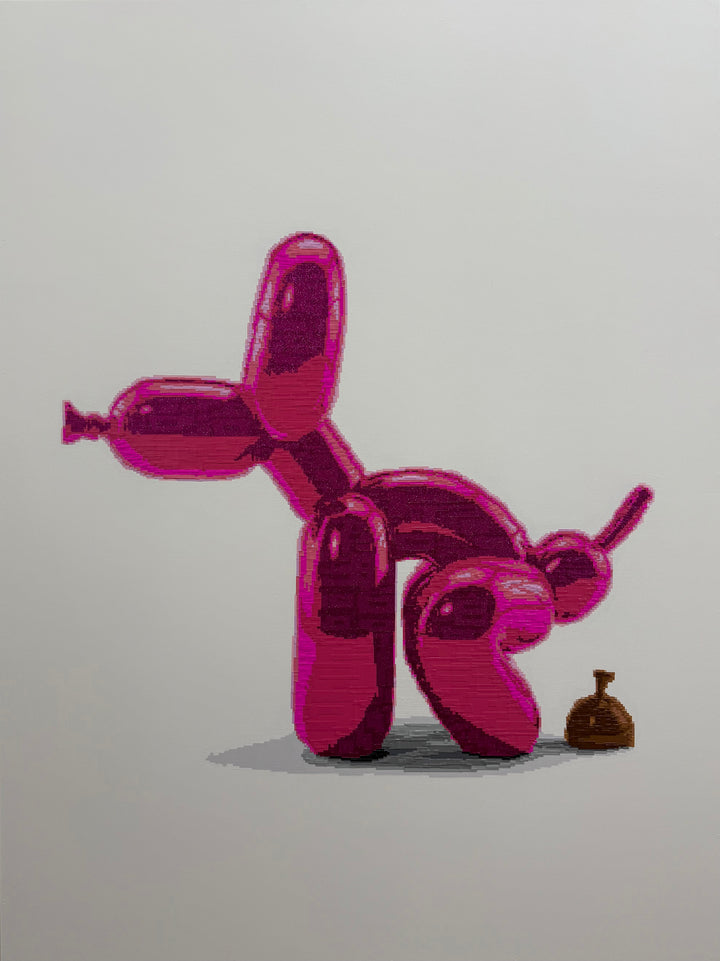 Ze Pink Poo-dle | Limited Edition Print