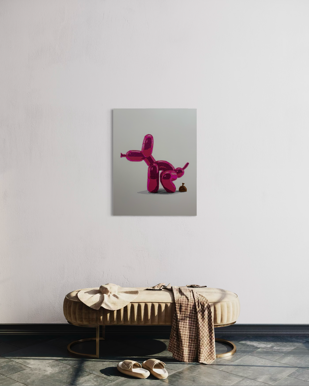 Ze Pink Poo-dle | Limited Edition Print